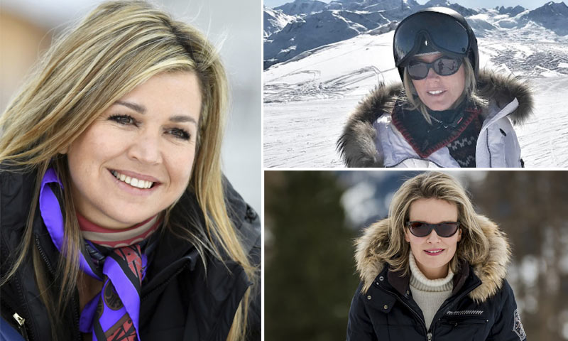 'Glamour' en la nieve: reinas y princesas desfilan con las tendencias de esquí
