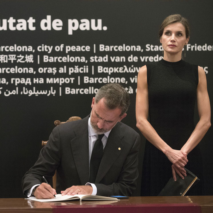 El mensaje que el rey Felipe VI y la reina Letizia han enviado a los barceloneses