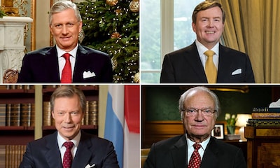 Los reyes europeos felicitan la Navidad