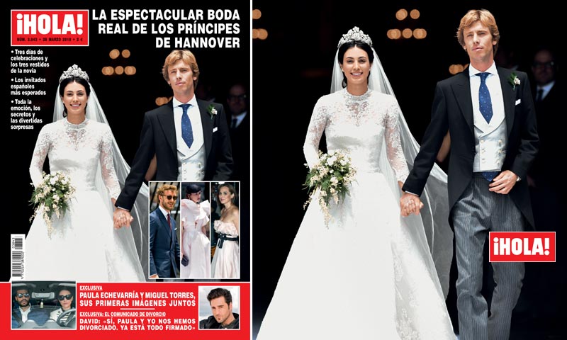 En ¡HOLA!, la espectacular boda real de los Príncipes de Hannover