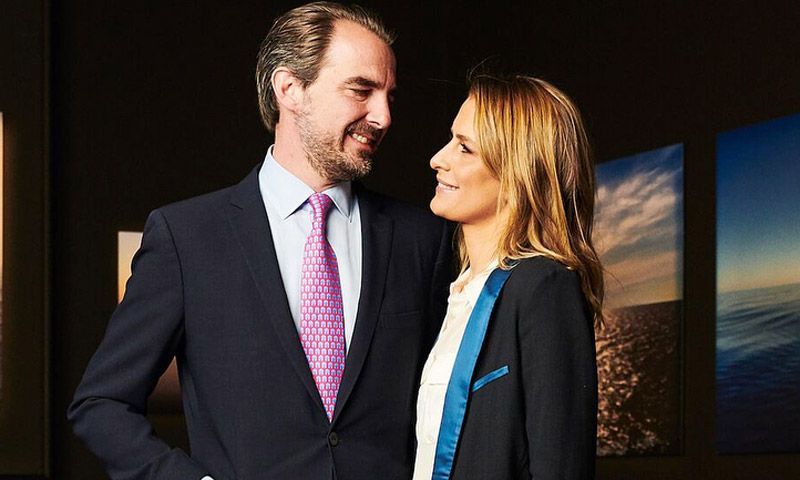 ¡Con Grecia como musa! El príncipe Nicolás presenta su primera exposición en solitario