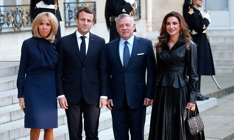 Rania de Jordania, una rockera en el Palacio del Elíseo