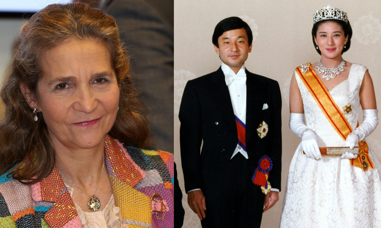 Naruhito y Masako de Japón le deben su matrimonio a la infanta Elena