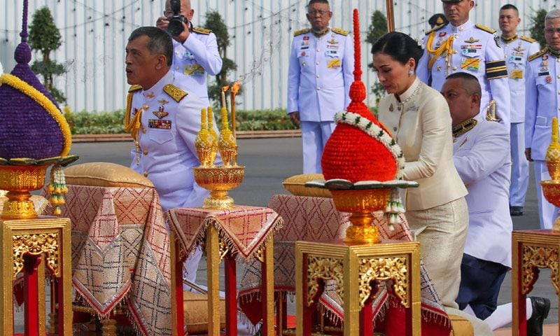 Así será la fastuosa coronación del rey de Tailandia