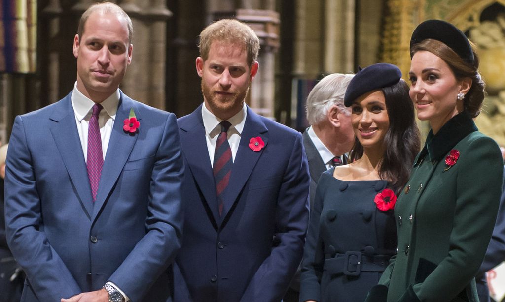 Los Duques de Cambridge y de Sussex se unen en su primer proyecto desde la separación de sus casas