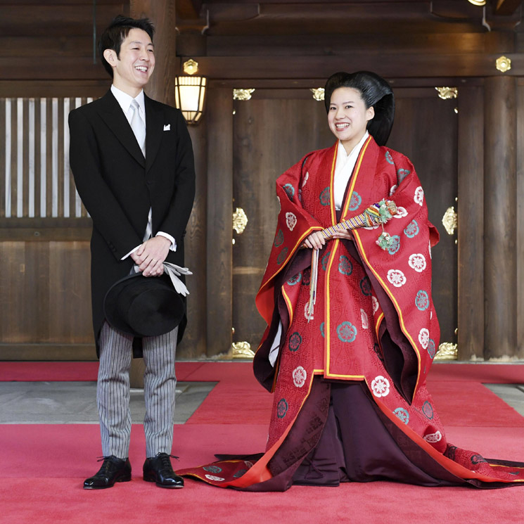 Ayako de Takamado y su marido, Kei Moriya, esperan su primer hijo