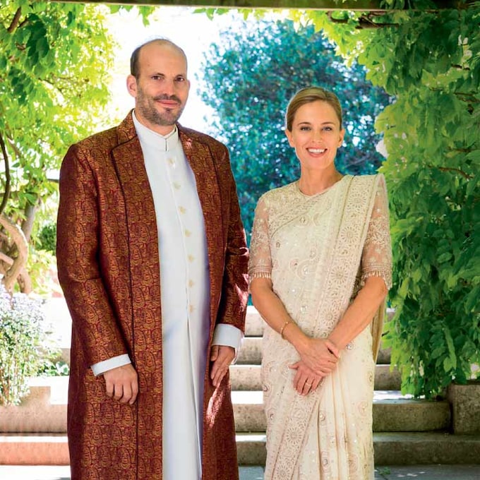En ¡HOLA!, la romántica boda del príncipe Hussain, hijo del Aga Khan, y Fareen Hoag en Ginebra