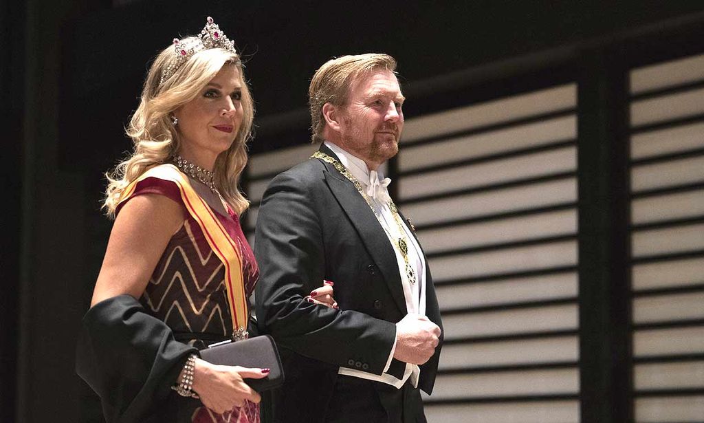 FOTOGALERÍA: Pasarela de 'royals' para el gran banquete en el Palacio Imperial