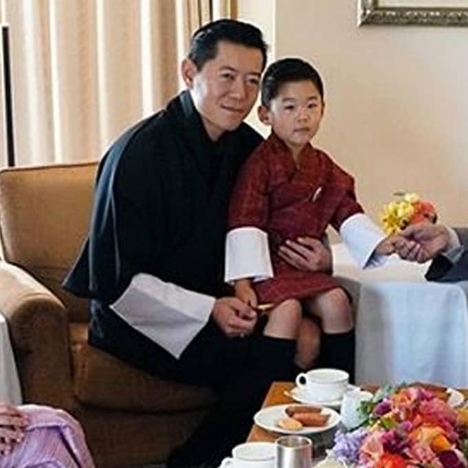 El príncipe de Bután, el invitado más joven (y adorable) de la entronización de Naruhito