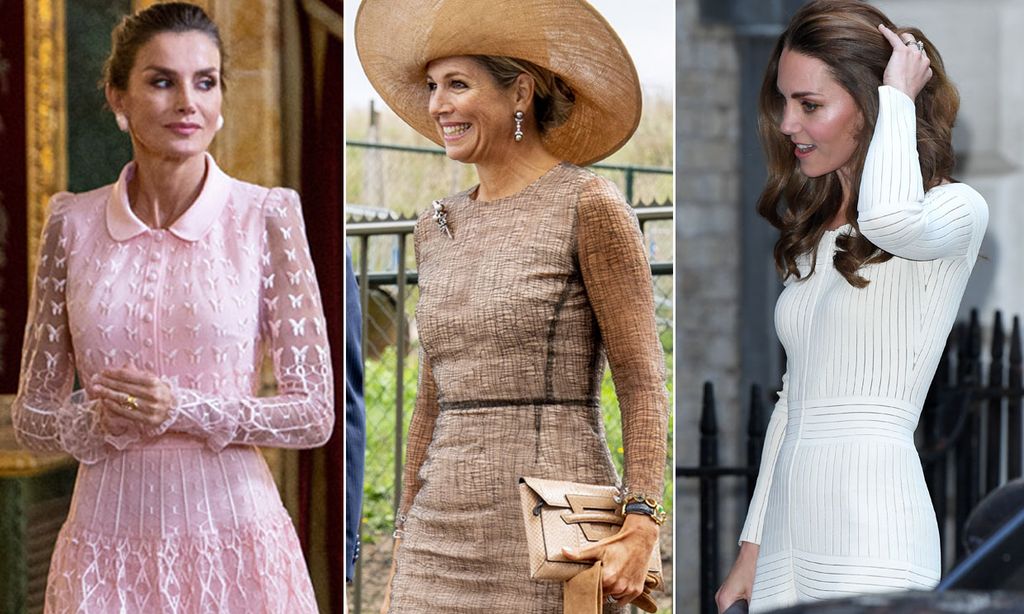 Doce vestidos de moda real
