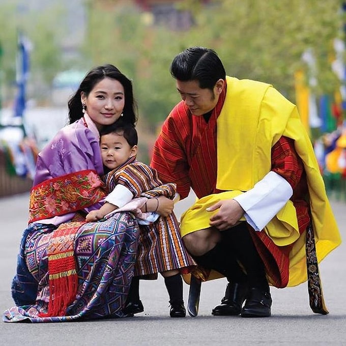 Los reyes de Bután van a ser padres por segunda vez