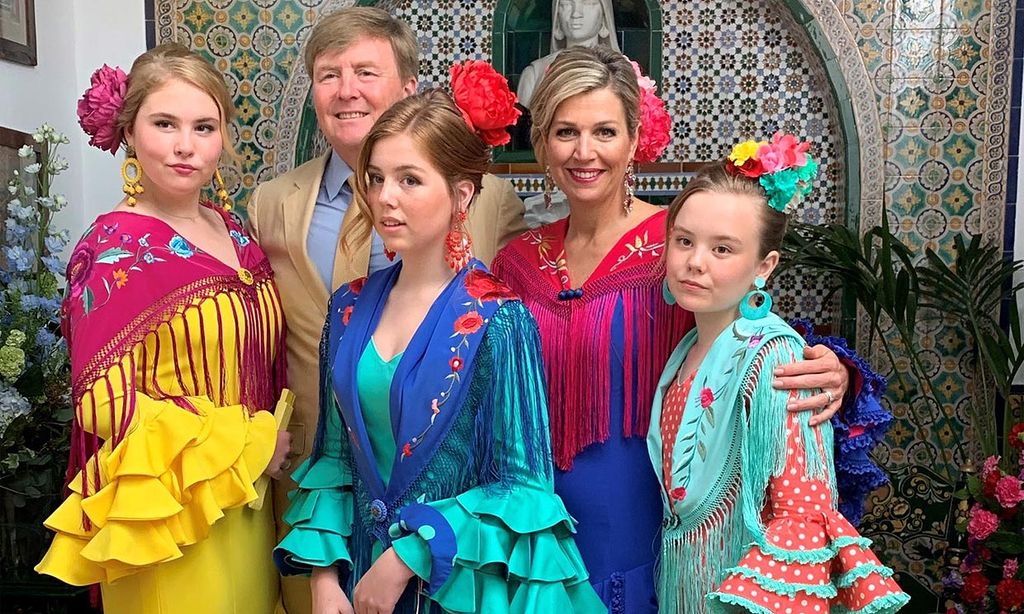FOTOGALERÍA: Los reyes de Holanda escogen un 'christmas' con sabor español para felicitar la Navidad