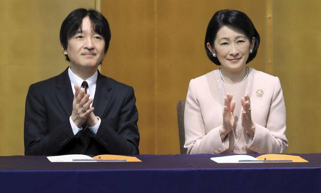 Con dos 'buffets' y rodeado de 750 invitados: Akishino de Japón se convertirá en heredero