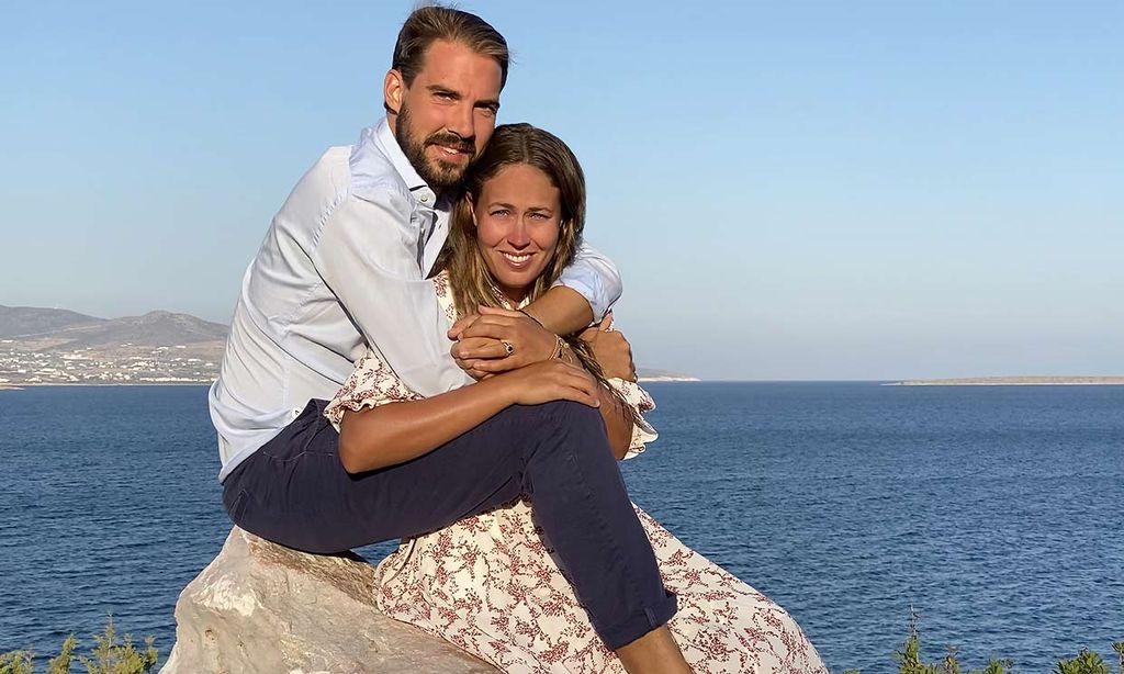 Felipe de Grecia y Nina Flohr