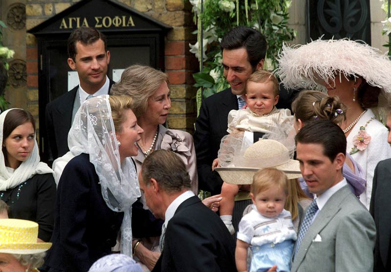 Infanta Elena, Jaime de Marichalar, Felipe Vi, reina Sofía, rey Juan Carlos
