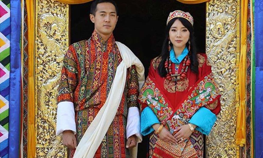 Princesa Eeuphelma Choden Wangchuck de Bután y Dasho Thinlay Norbu 