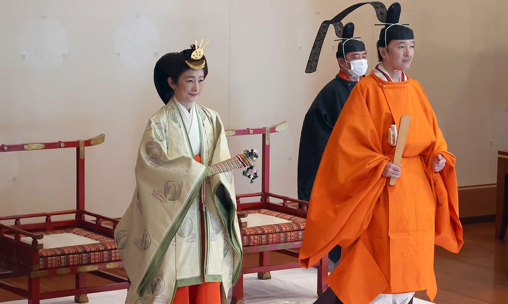Así ha sido la ancestral (y austera) ceremonia con la que Akishino de Japón ha sido proclamado heredero