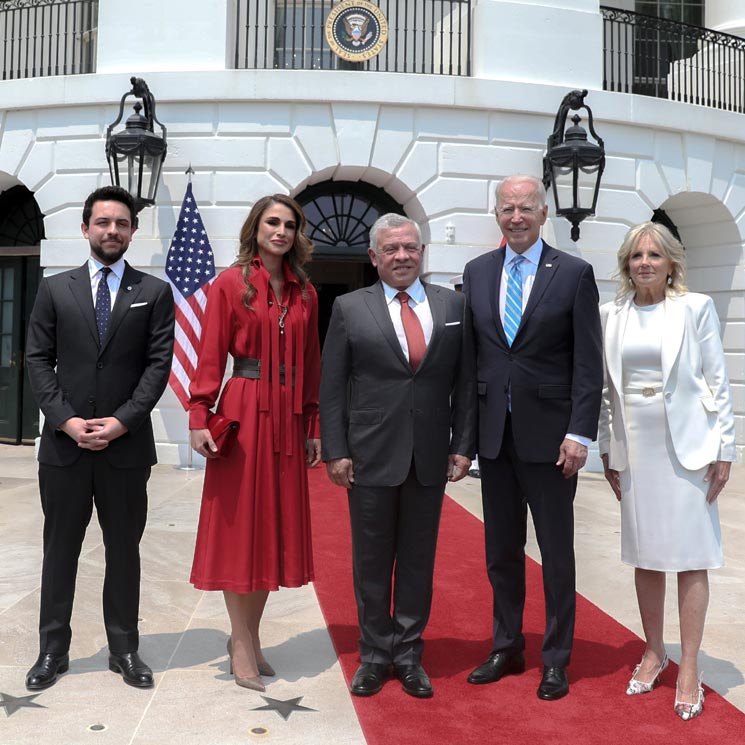 Rania de Jordania cuenta qué impresión le ha causado Jill Biden tras visitarla en Washington