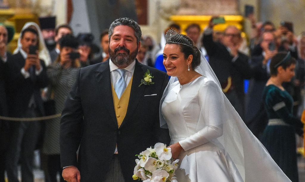 La gran boda real de Jorge Romanov y Rebecca Bettarini en San Petersburgo