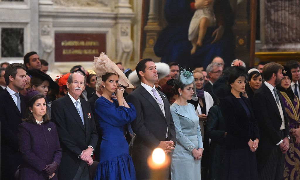 De los duques de Anjou a Simeón de Bulgaria: la gran cita 'royal' en la boda de Jorge Romanov