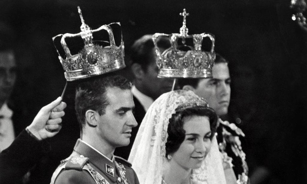 Boda rey Juan Carlos y reina Sofía