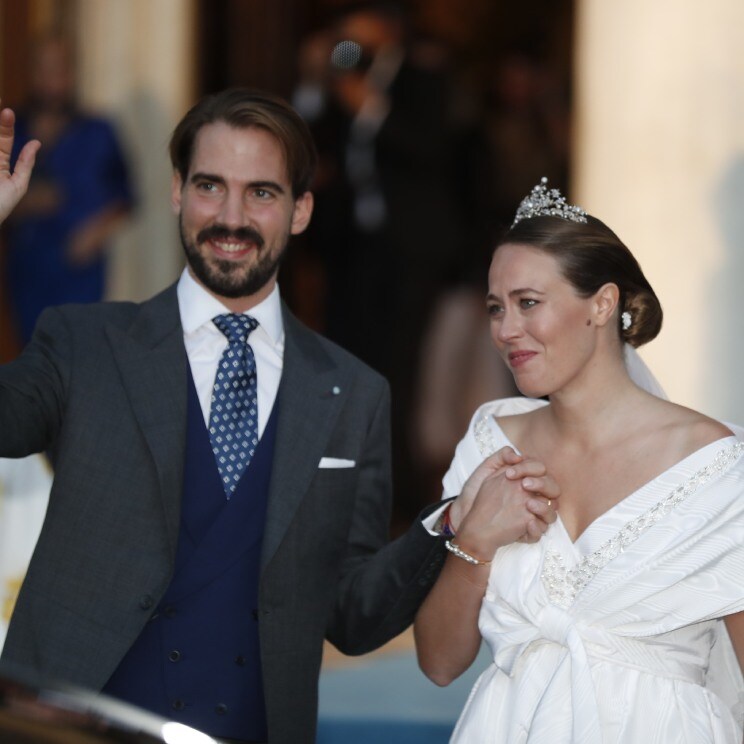 Philippos de Grecia y Nina Flohr celebran la primera boda real en Atenas en 57 años