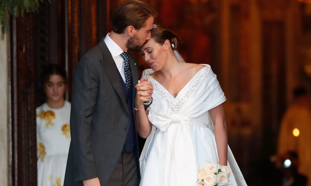 Philippos de Grecia y Nina Flohr celebran la primera boda real en Atenas en 57 años