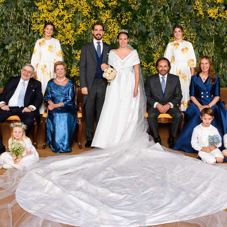 Las fotografías oficiales de la boda de Philippos de Grecia y Nina Flohr en Atenas