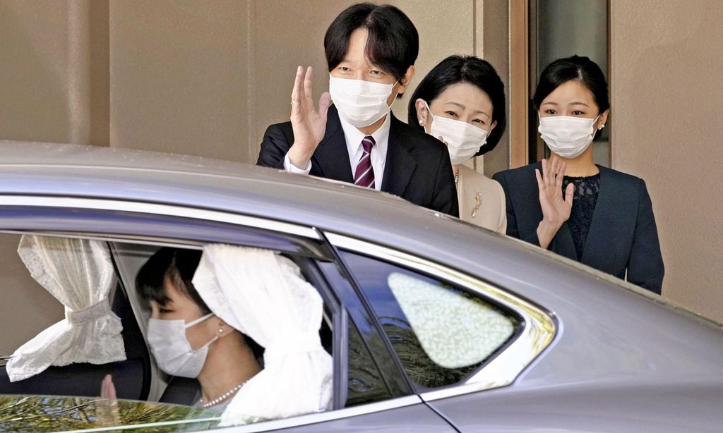 El padre de Mako de Japón explica por qué su hija no tuvo una boda tradicional