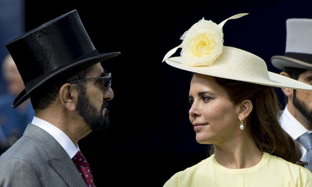 Princesa Haya de Jordania y el emir de Dubái