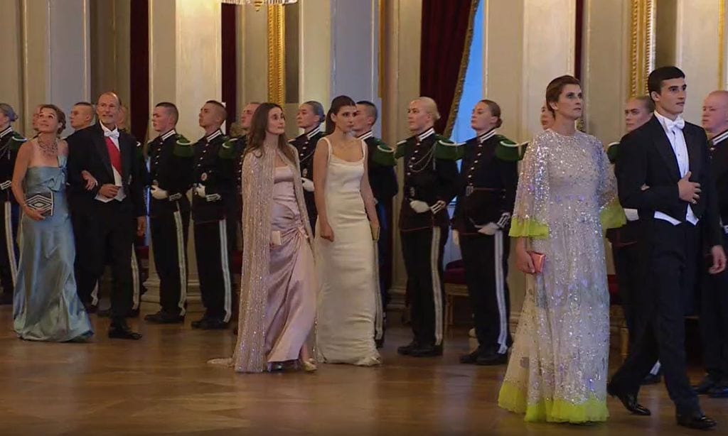 El príncipe Kyril con su pareja, su exmujer Rosario Nadal y sus hijos, entre los invitados a la gran fiesta 'royal' en Noruega