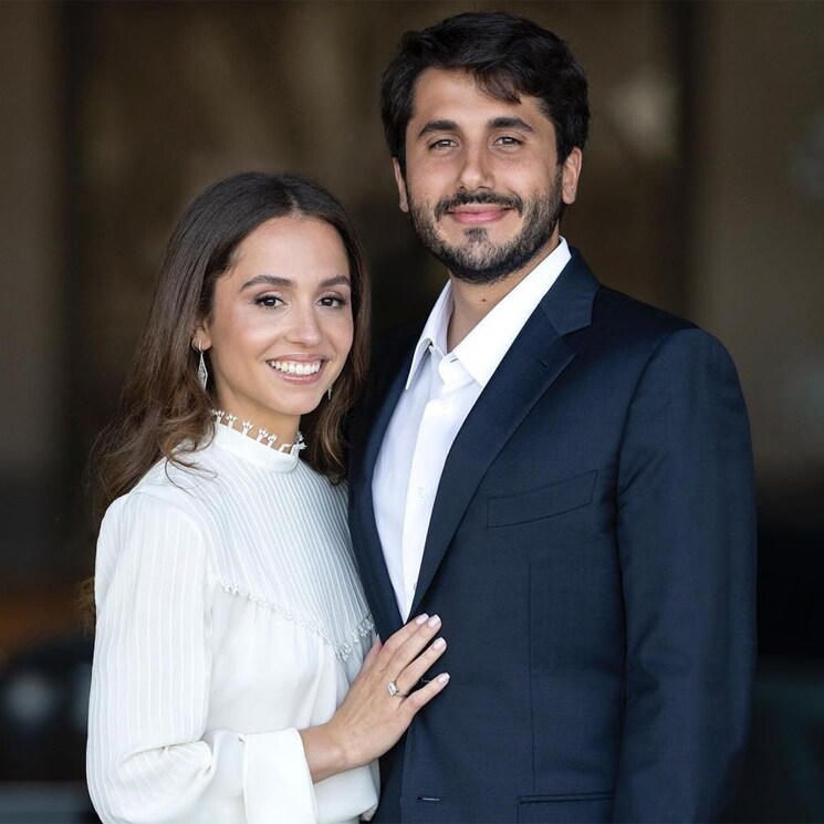 Abdalá y Rania de Jordania anuncian, por sorpresa,  el compromiso de su hija Iman