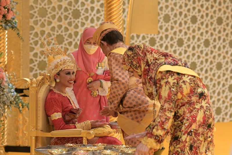 La hija del sultán de Brunei se casa