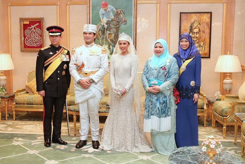 La hija del sultán de Brunei se casa