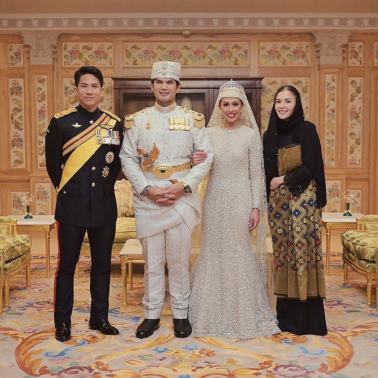 La hija del sultán de Brunei, la princesa Azemah, se casa en una espectacular boda de nueve días