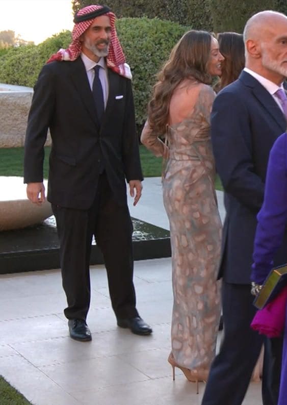 Rania de Jordania con su marido