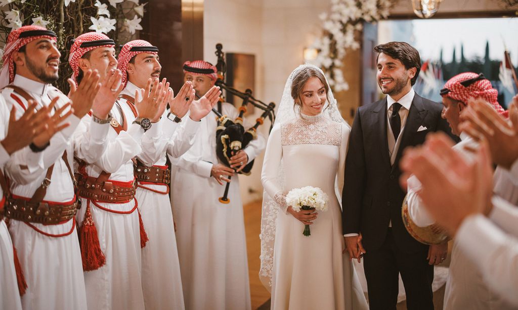 La emotiva y espectacular boda real de Iman de Jordania y Jameel Alexander 