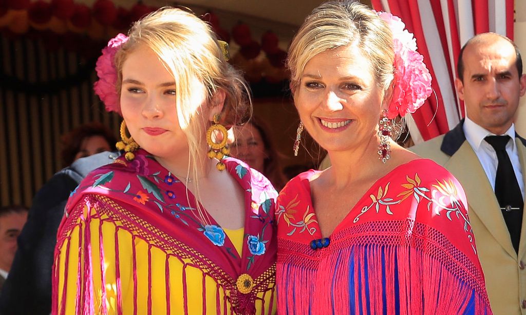 Las 'royals' que se han vestido de flamenca en la Feria de Abril de Sevilla: de la reina Máxima a Grace Kelly