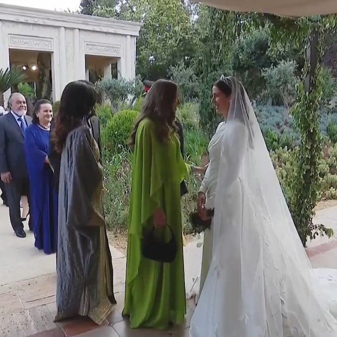 Miriam de Ungría, Margarita Gómez-Acebo... los otros españoles en la impresionante boda de Hussein de Jordania y Rajwa Alseif