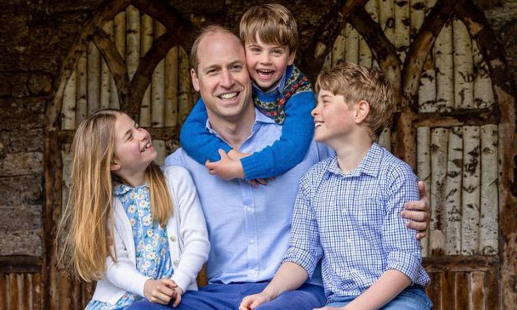 Las significativas fotografías con las que el príncipe de Gales y sus hijos festejan el Día del Padre en Inglaterra