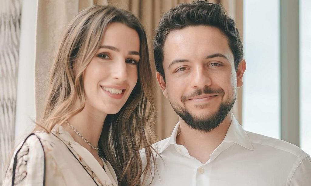 Hussein y Rajwa de Jordania, la imagen de la felicidad en su primer viaje oficial como matrimonio