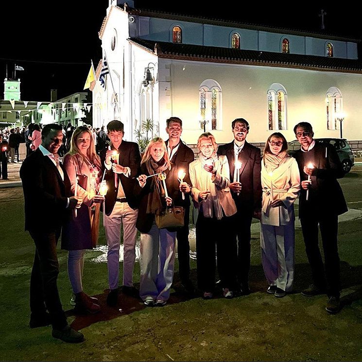 Nicolás de Grecia reaparece tras su separación para celebrar la Pascua Ortodoxa con su familia 