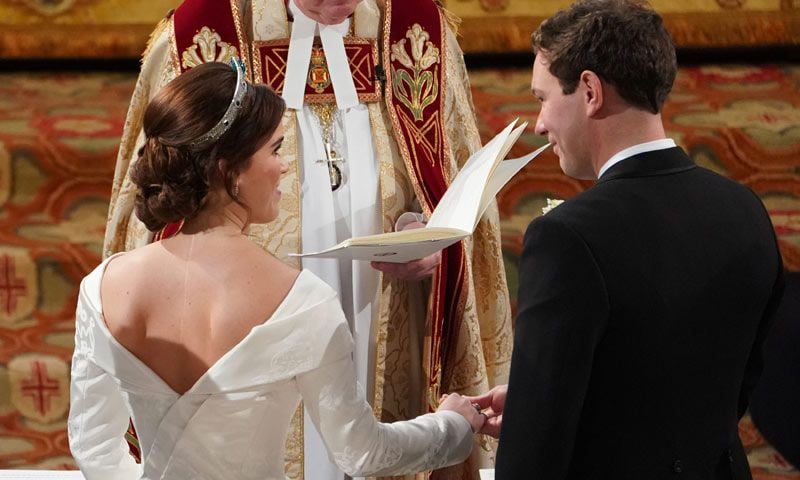 Eugenia de York y Jack Brooksbank, un 'sí, quiero' otoñal, lleno de 'celebrities' y sorpresas