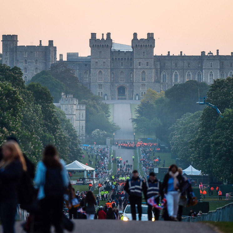 Así amanece el castillo de Windsor en el gran día de Eugenia de York y Jack Brooksbank