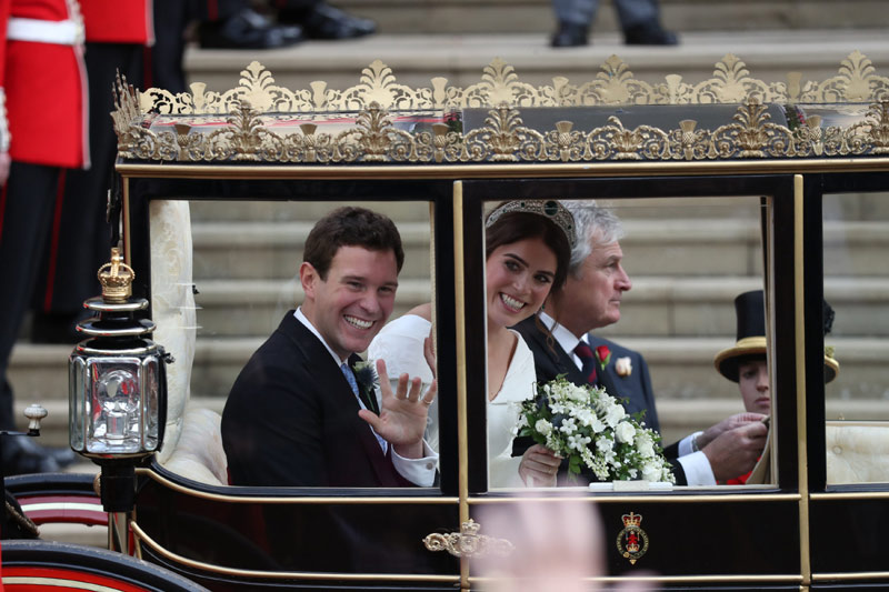 Boda Eugenia de York y Jack Brooksbank