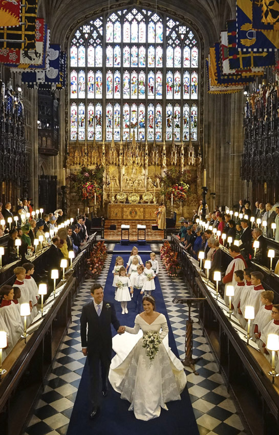 Boda Eugenia de York y Jack Brooksbank