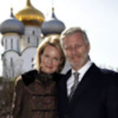 Los príncipes Felipe y Matilde de Bélgica: desde Rusia con amor