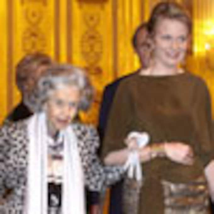 Fabiola de Bélgica disfruta junto al resto de la familia real belga del concierto de otoño, celebrado en el palacio real