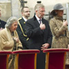 La familia real Belga celebra un austero y discreto día del Rey