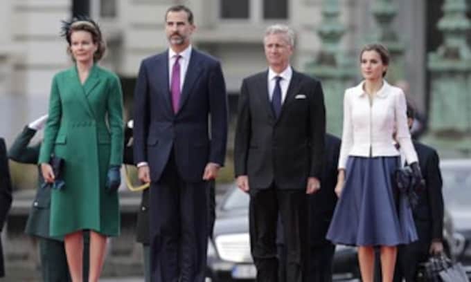Don Felipe y doña Letizia 'muestran sus condolencias a los Reyes de los belgas por la muerte de la reina Fabiola'